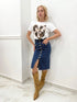 Gonna longuette denim AnnaCi